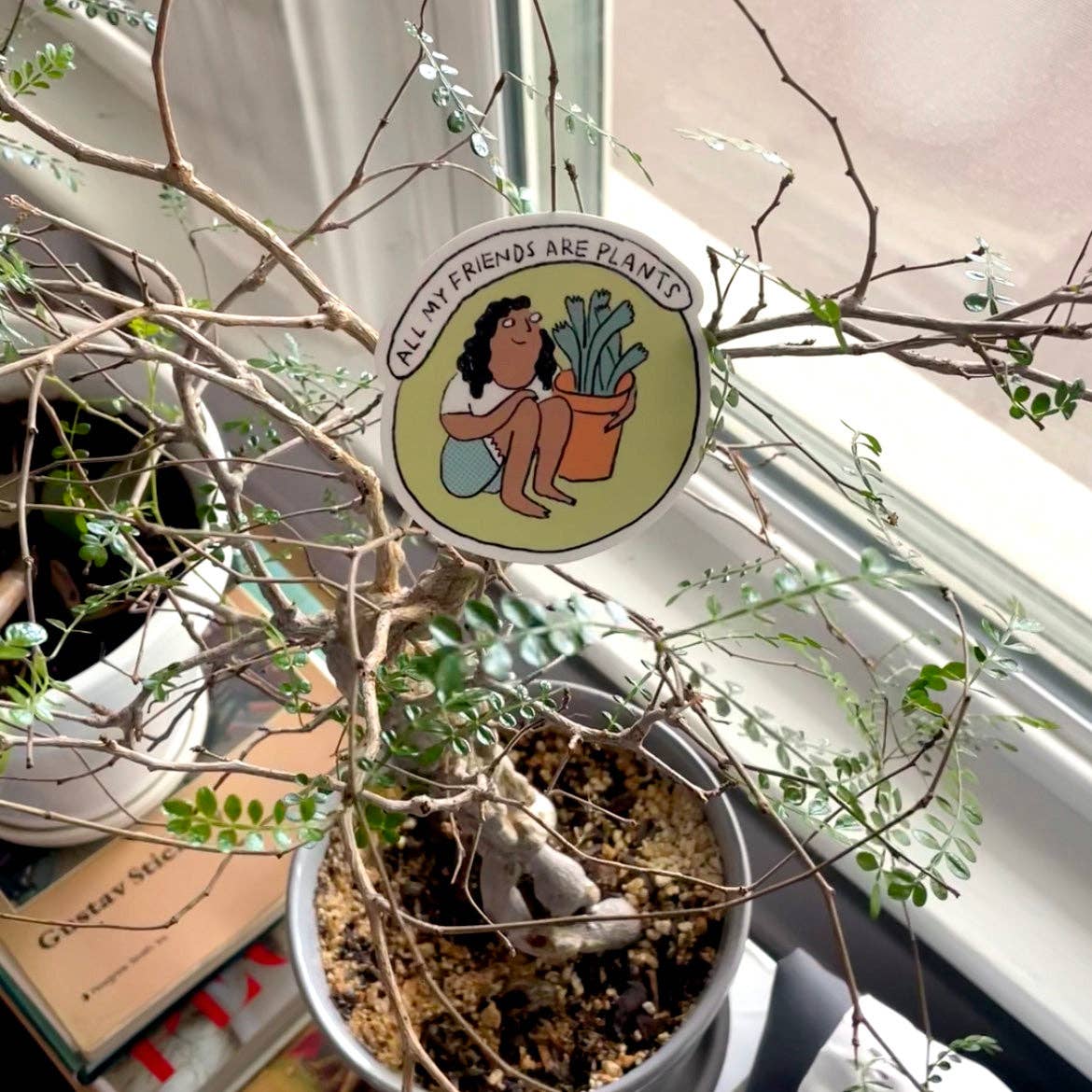 All My Friends are Plants Sticker