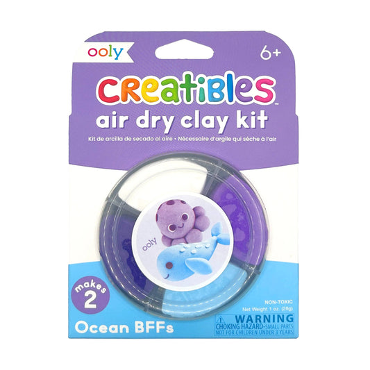 Creatibles Air Dry Clay Kit - Ocean BFFs