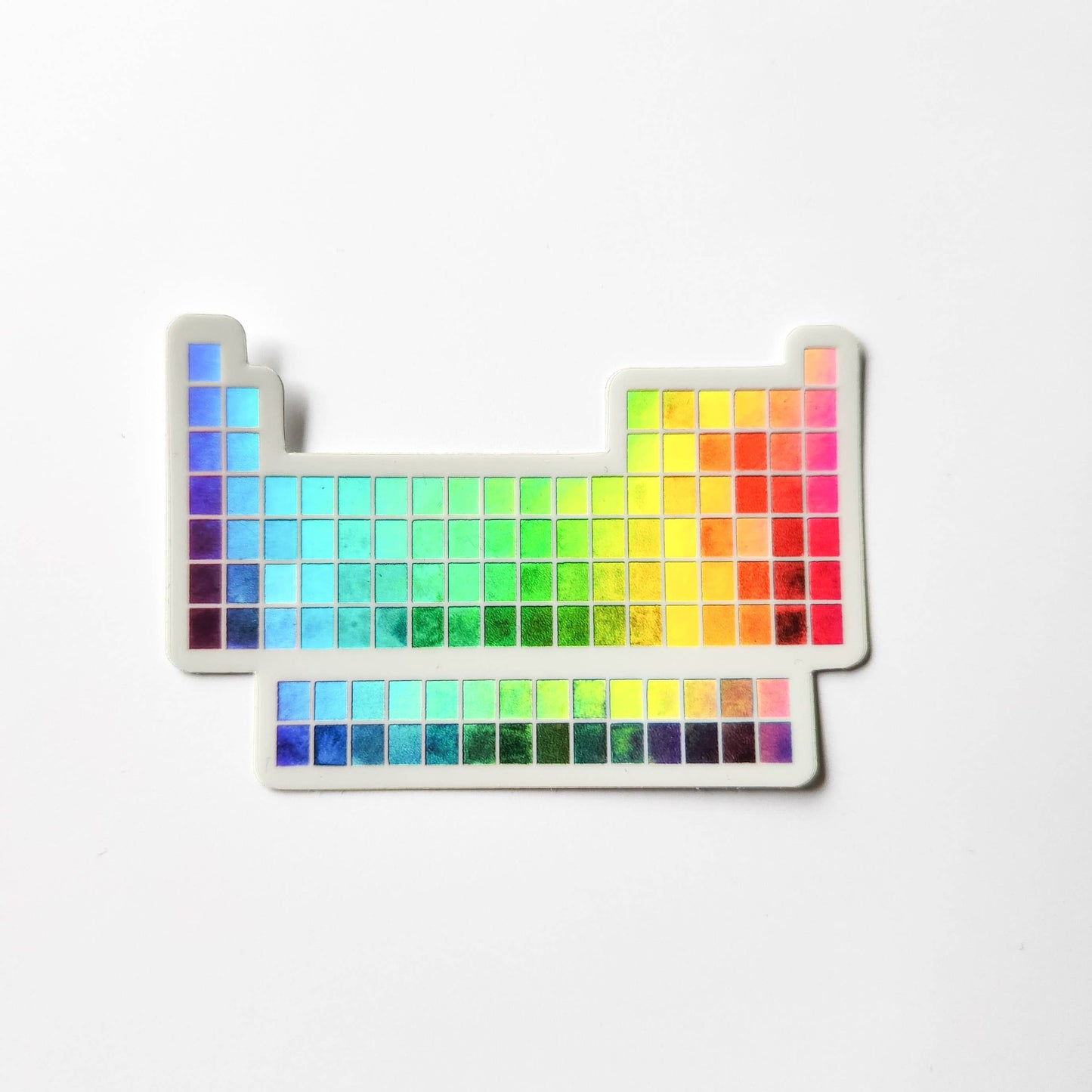 Holographic Periodic Table Sticker