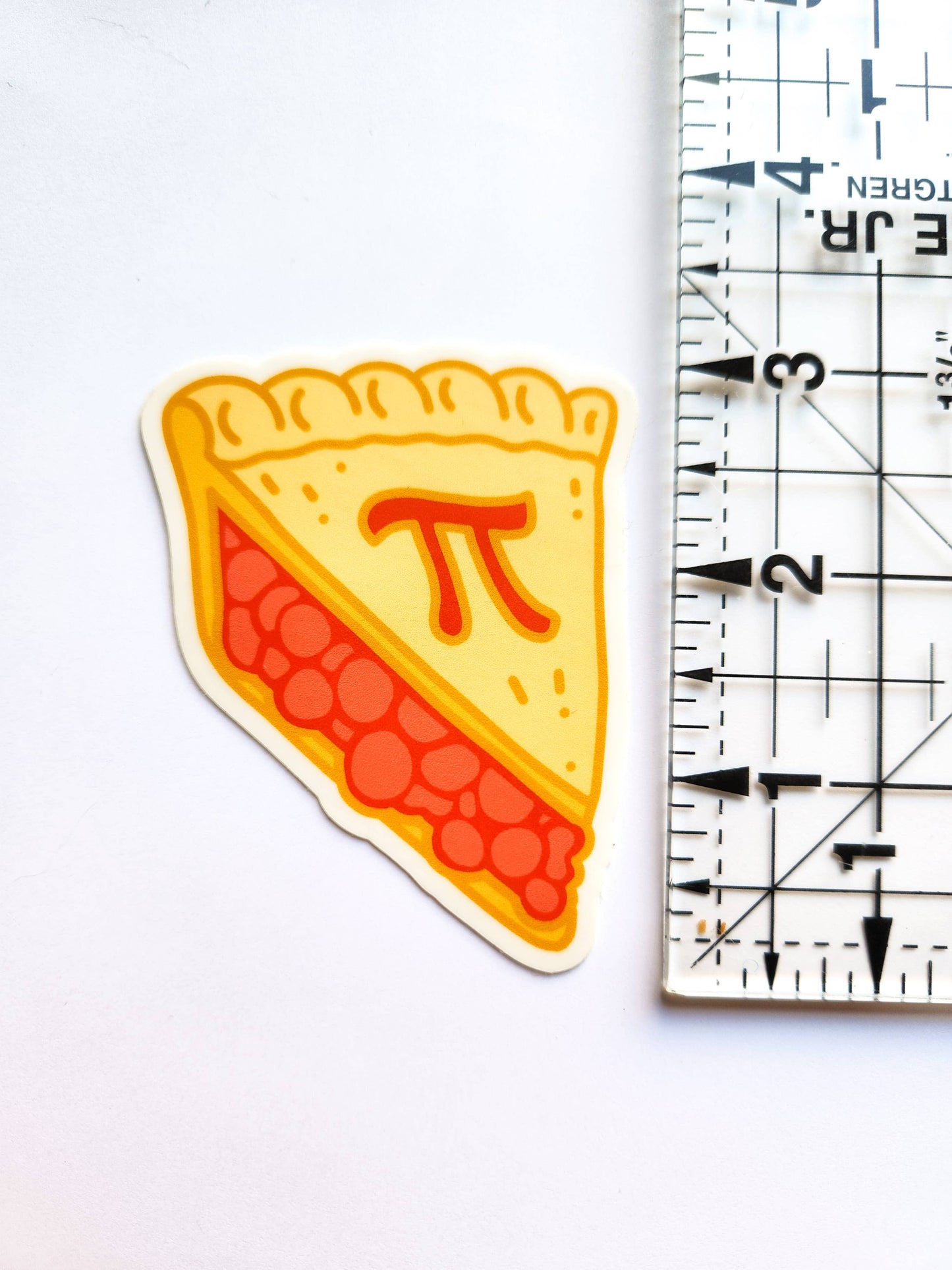 Pi Pie Slice Sticker