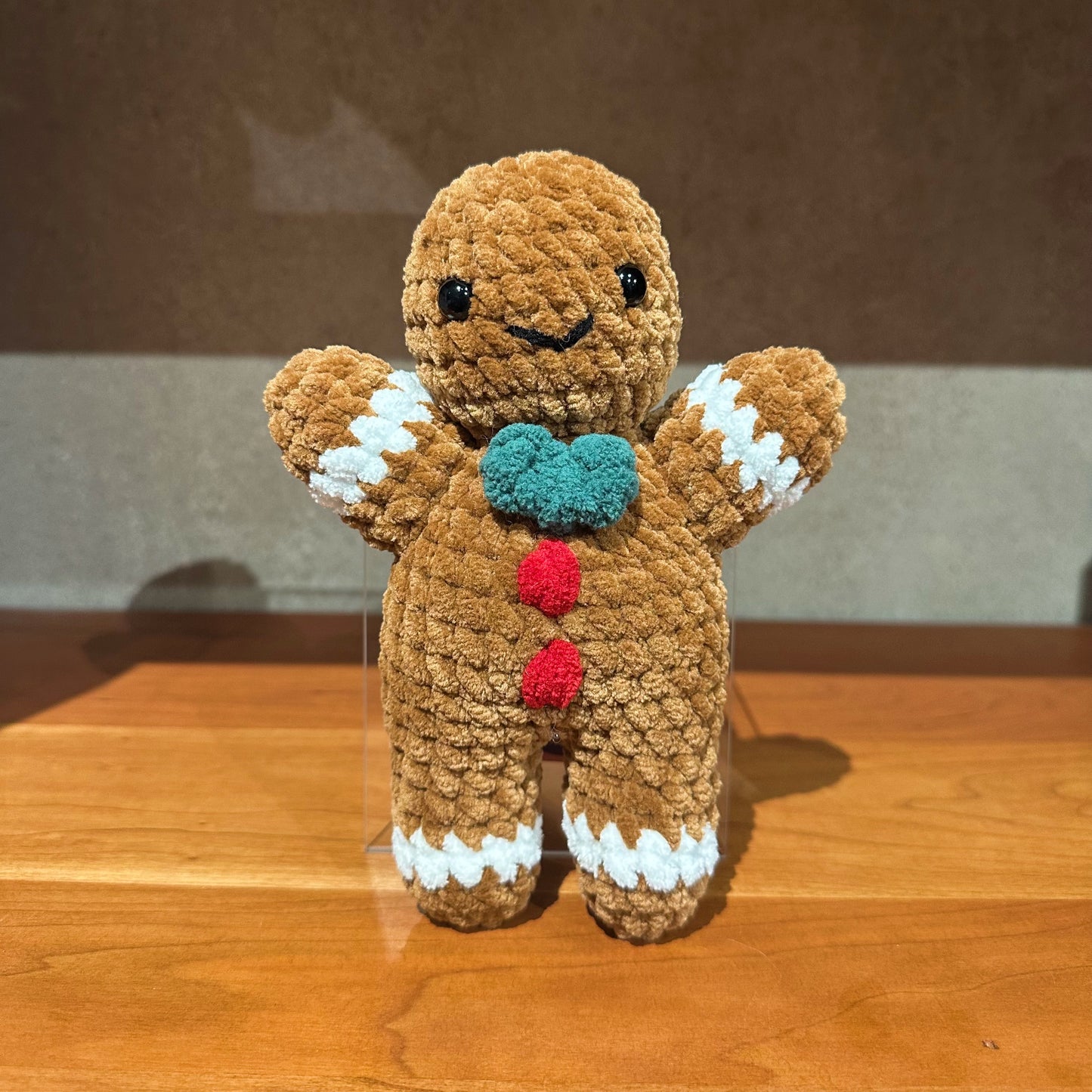 Gingerbread Man - Crochet Plush