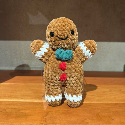 Gingerbread Man - Crochet Plush