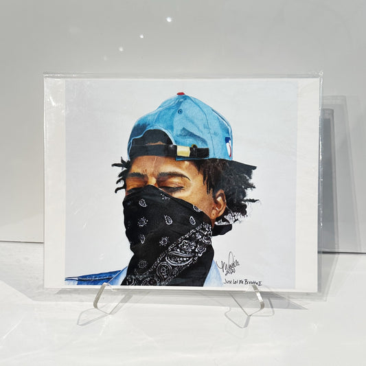 “Just Let Me Breathe II” (Color) by Michelle Smith