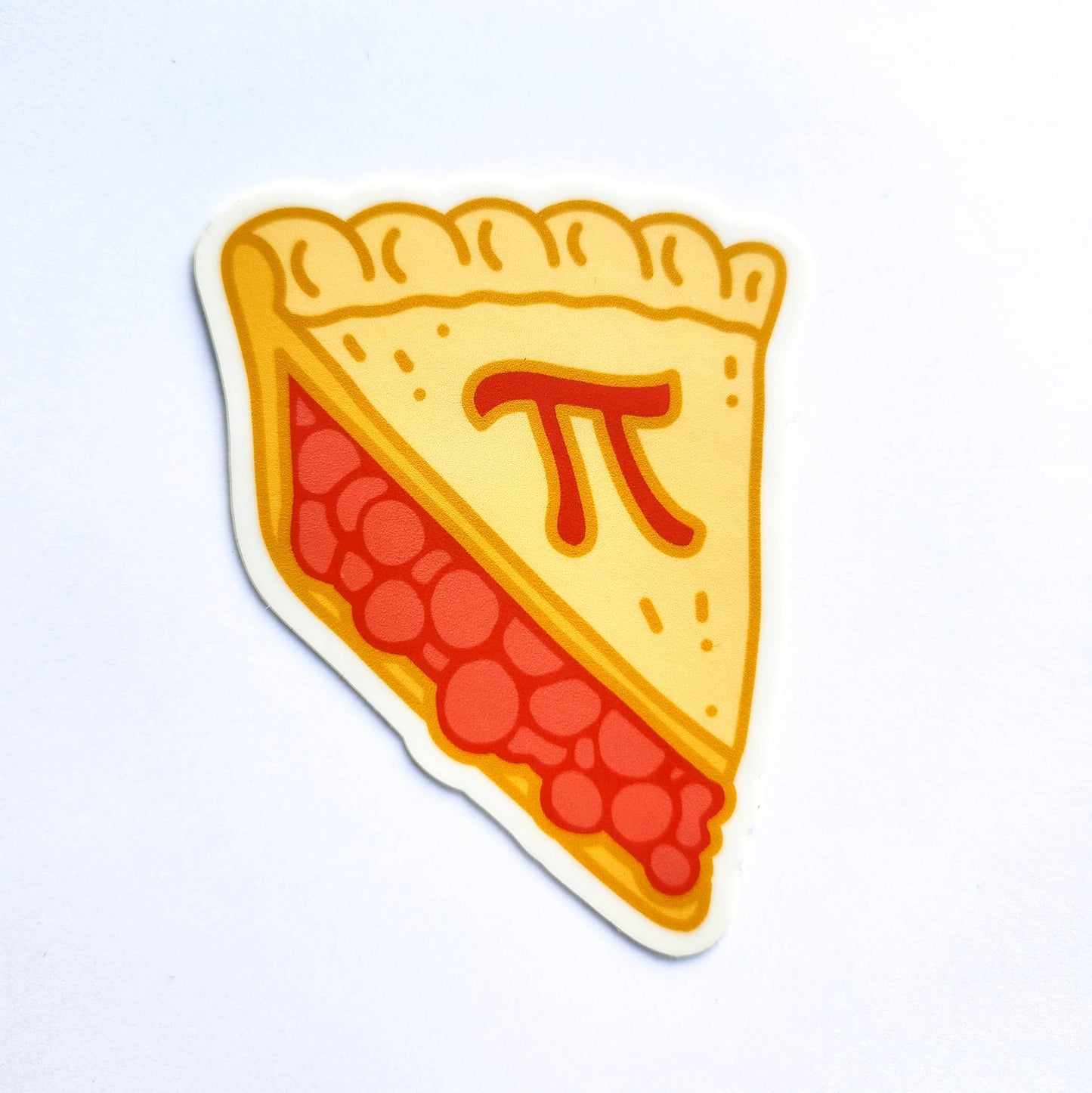 Pi Pie Slice Sticker