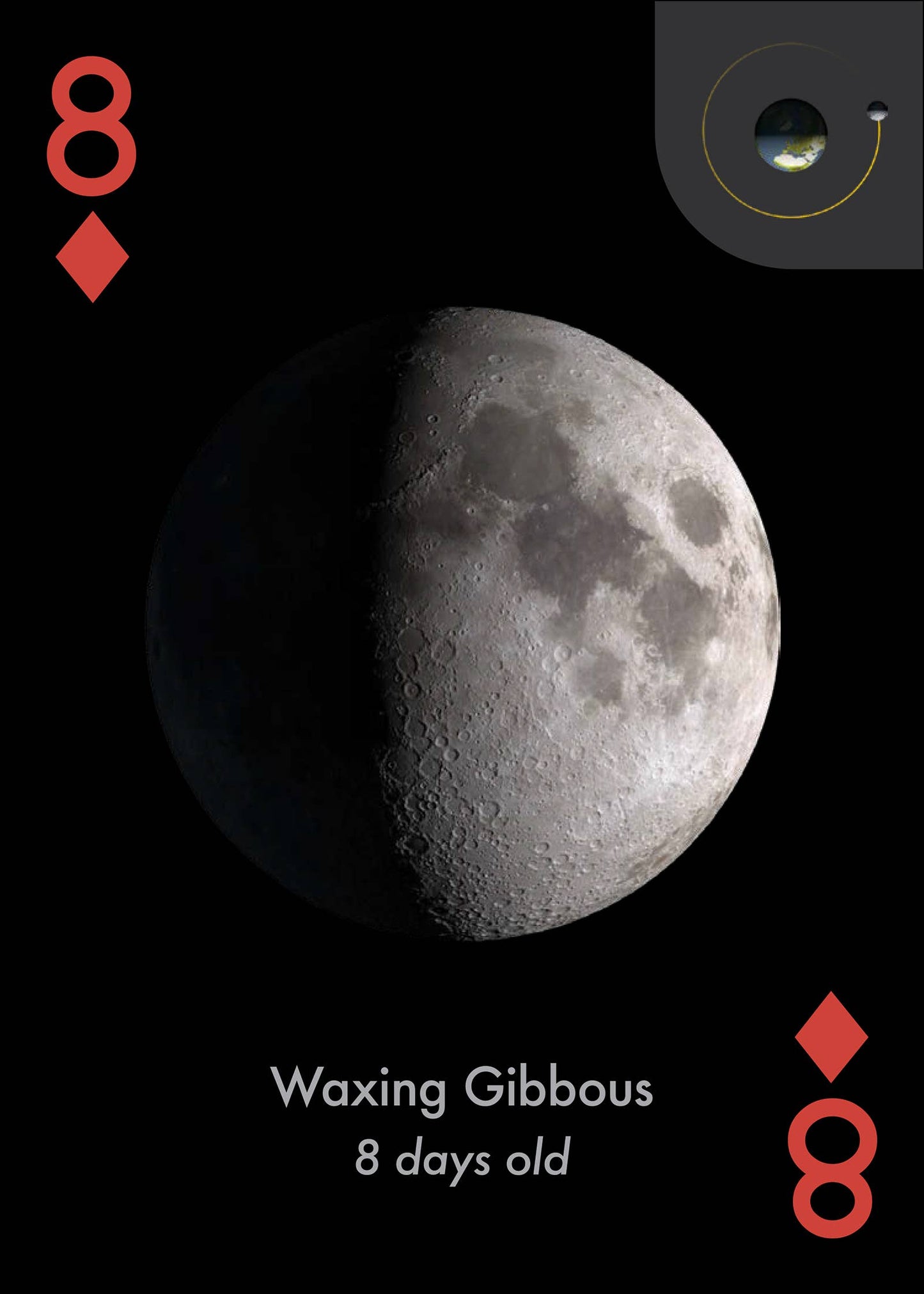Moon Playing Cards