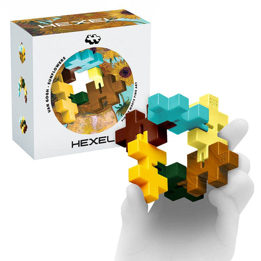HEXEL Fidget Toy - Van Gogh - Sunflowers