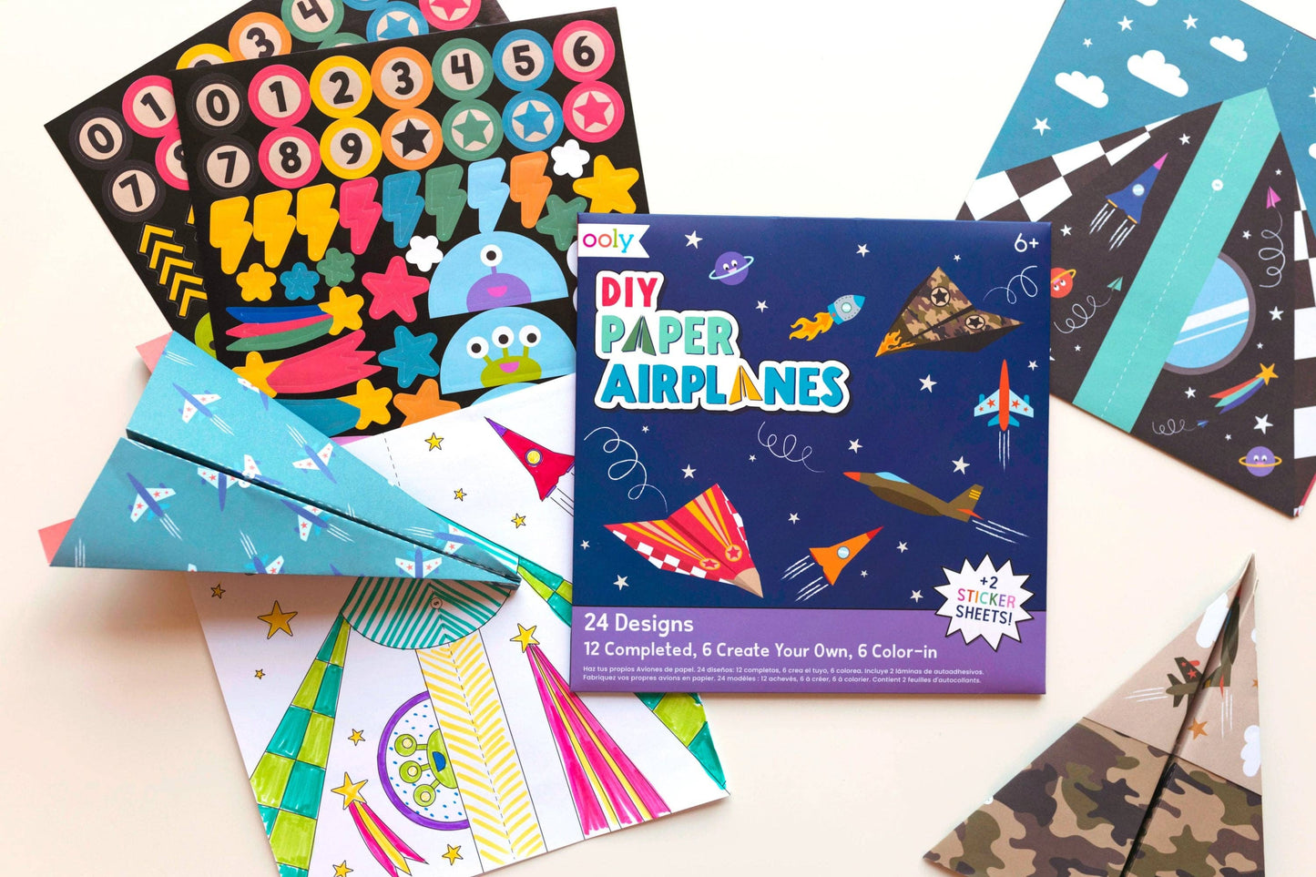 DIY Paper Airplanes (Set of 24)