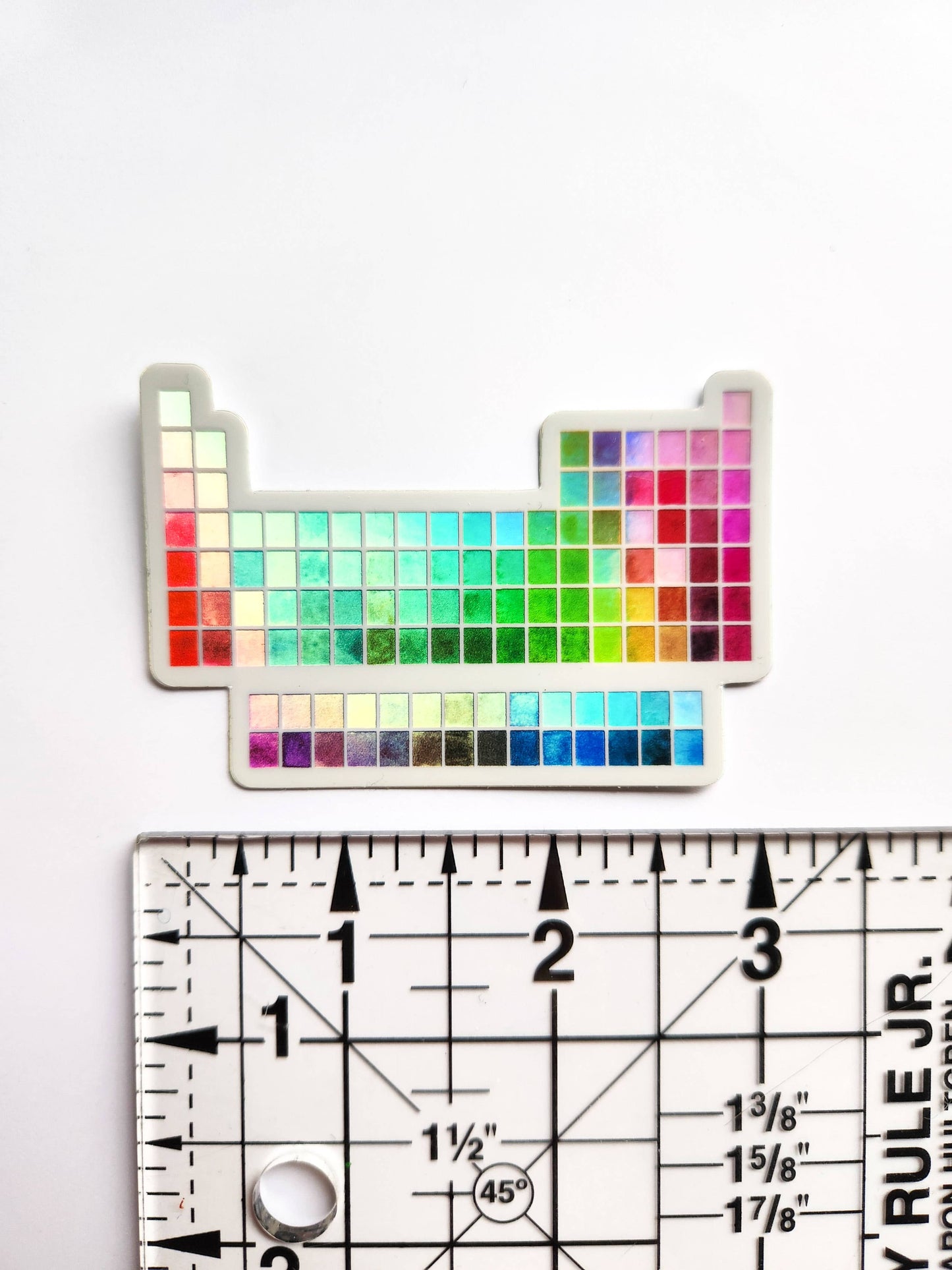Holographic Periodic Table Sticker