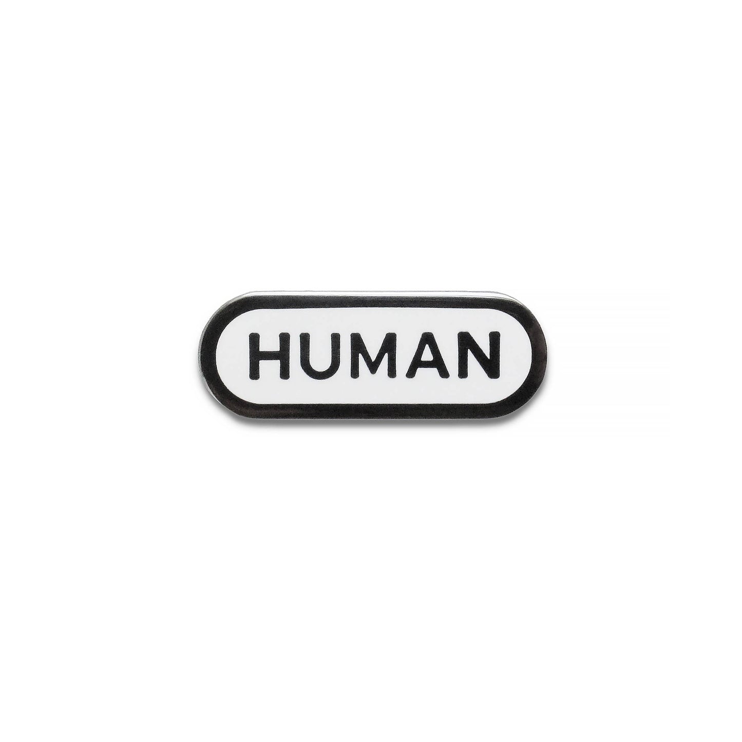 HUMAN Enamel Pin