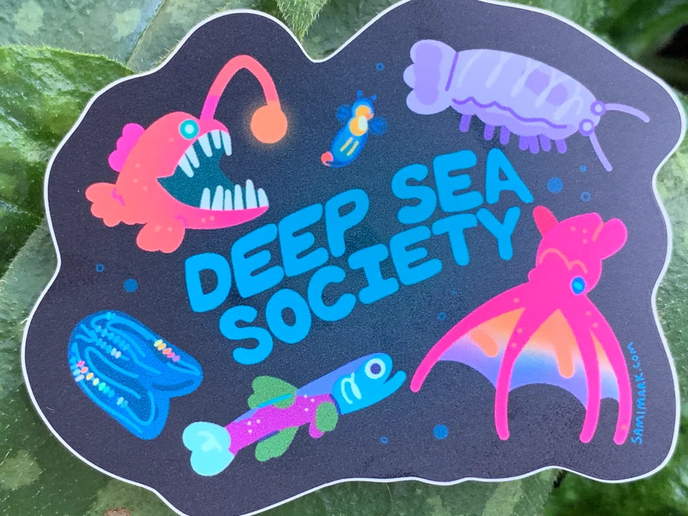 Deep Sea Society Sticker