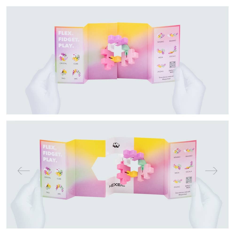 HEXEL Fidget Toy - Bubblegum