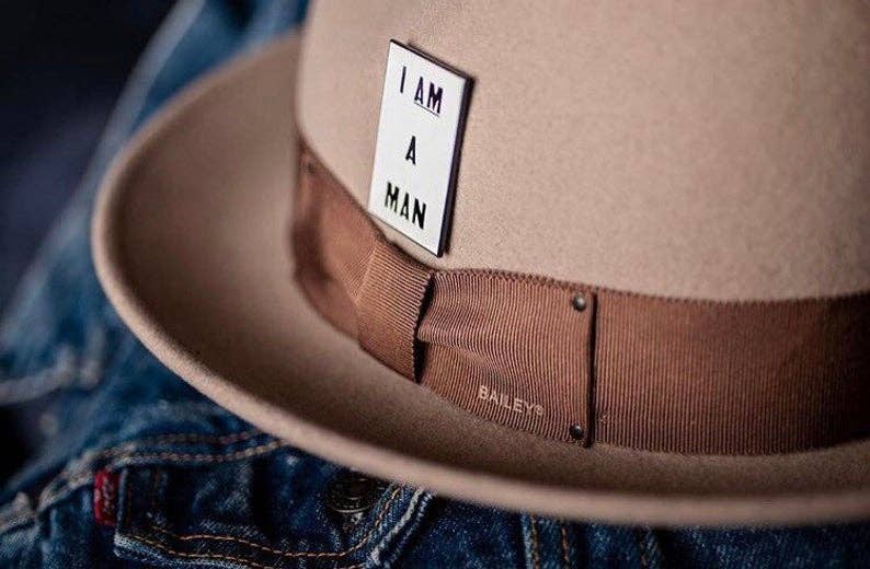 I AM A MAN - Soft Enamel Pin