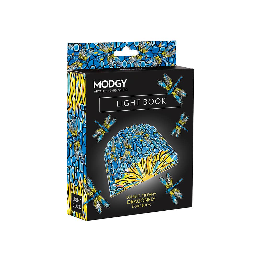 Modgy Light Book - Louis C. Tiffany Dragonfly