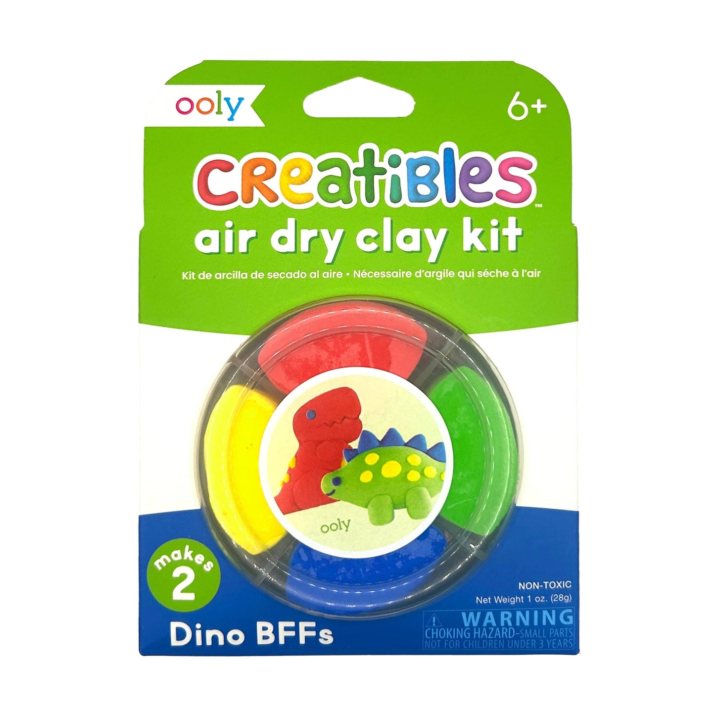 Creatibles Air Dry Clay Kit - Dino Pals