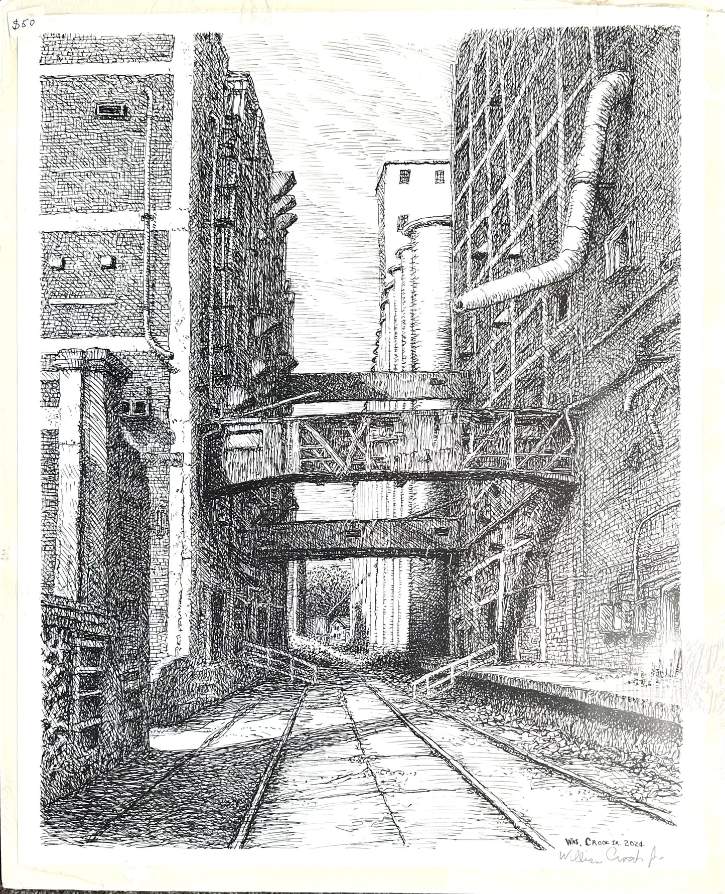 "Pillsbury Alley" Art Print