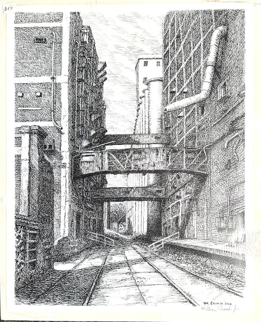 "Pillsbury Alley" Art Print