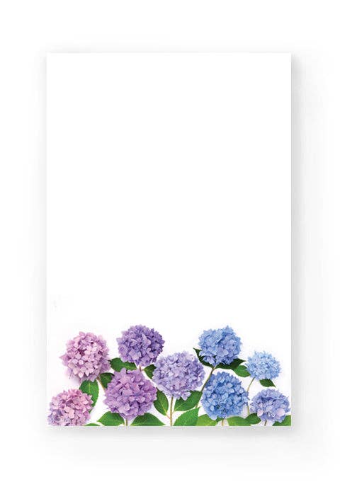 Hydrangea Note Pad (Large)