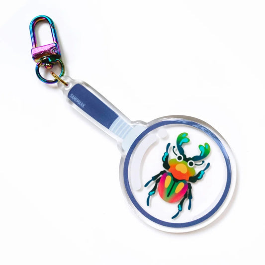 Beetle Hunter Keychain