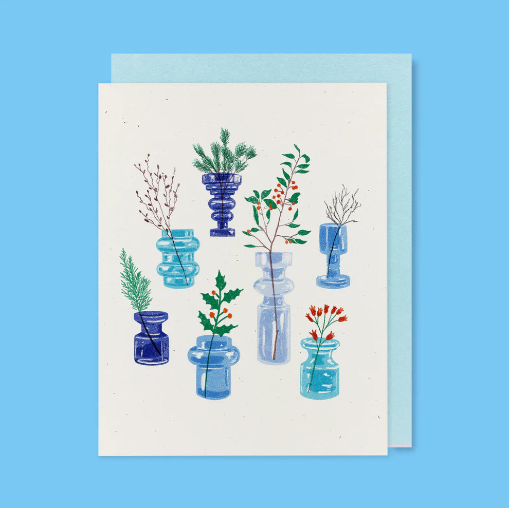 Vintage Vessels Greeting Card