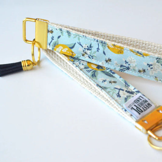 Key Fob Wristlet - Lemons
