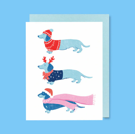 Dach the Halls Greeting Card