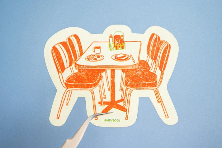 Diner Sticker