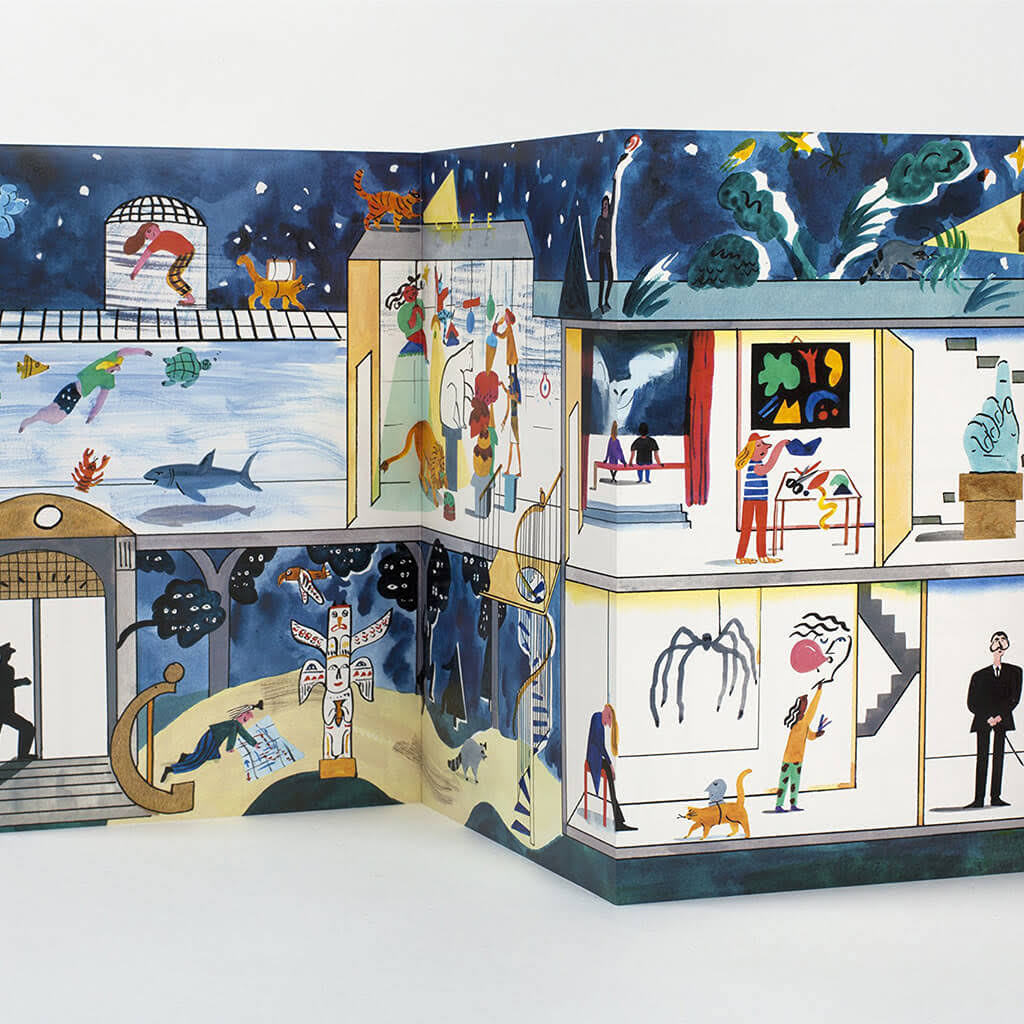 Stickyscapes at the Museum