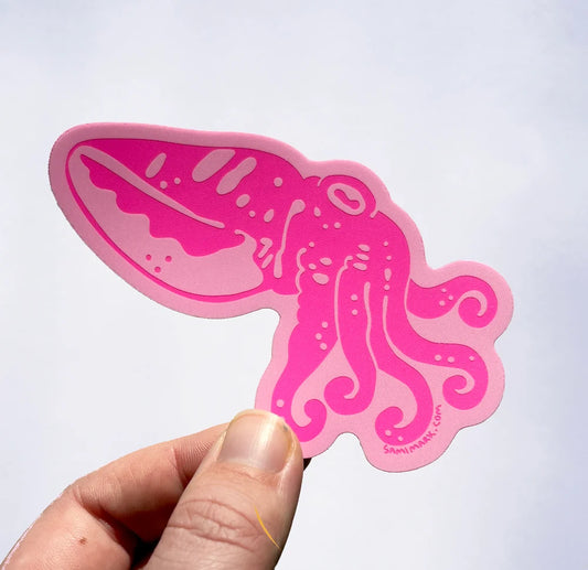 Color-Morphing Cuttlefish Sticker