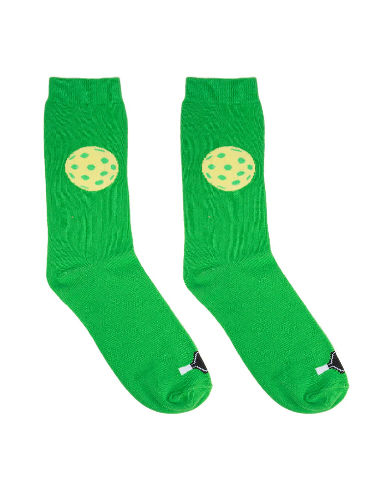 Pickleball 3D Packaged Crew Socks