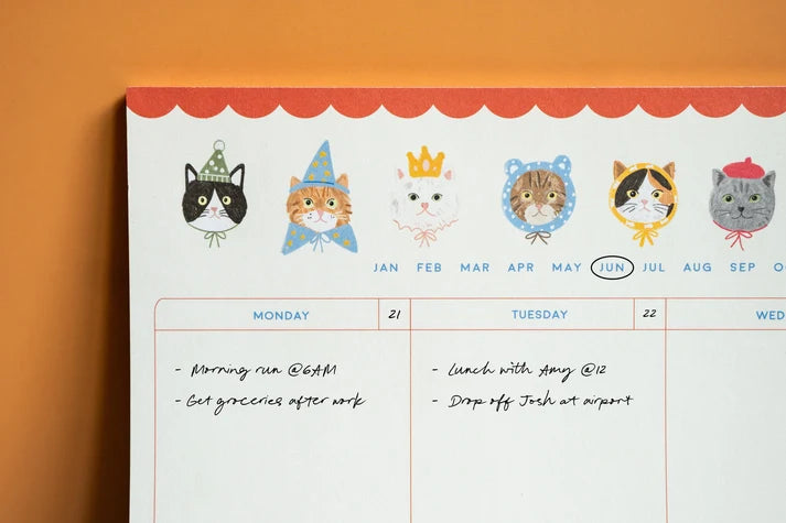 Purr Usual Weekly Planner