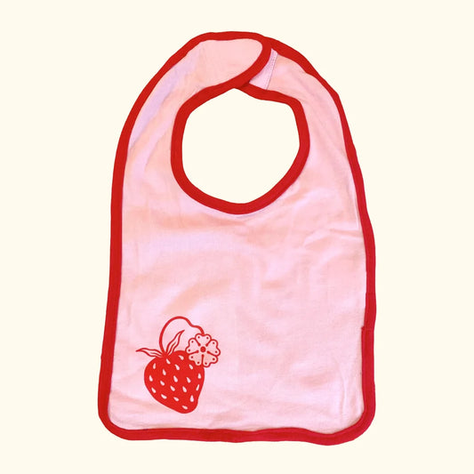 Strawberry Baby Bib
