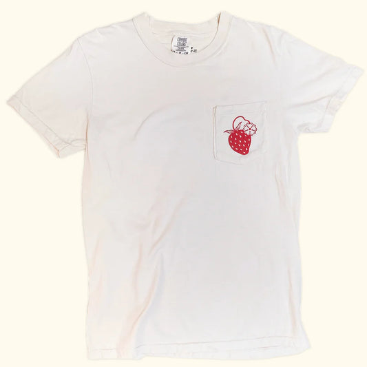 Strawberry Pocket Tee