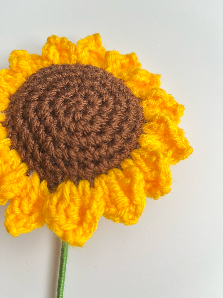 Crochet Sunflowers