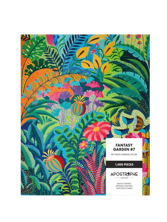 Fantasy Garden #7 Puzzle by Nidhi Mariam Jacob