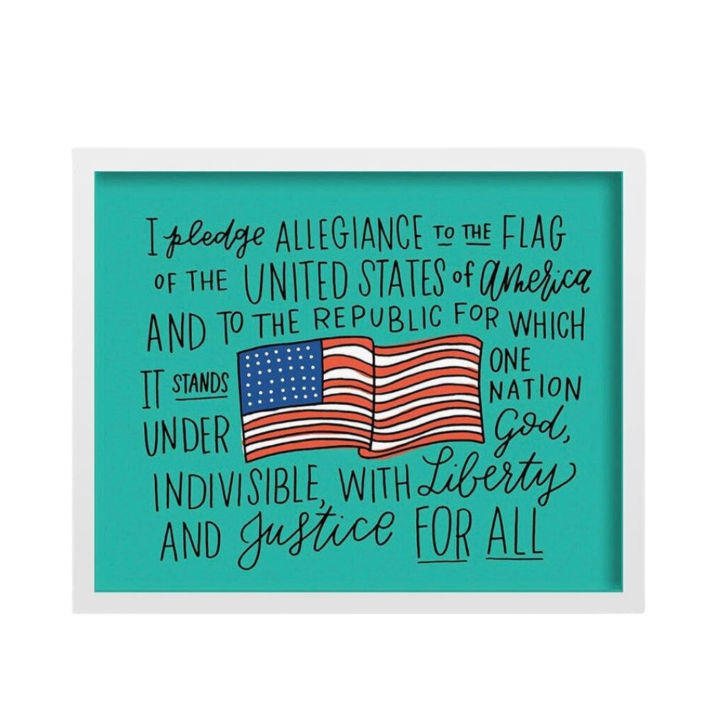 Pledge Of Allegiance Print