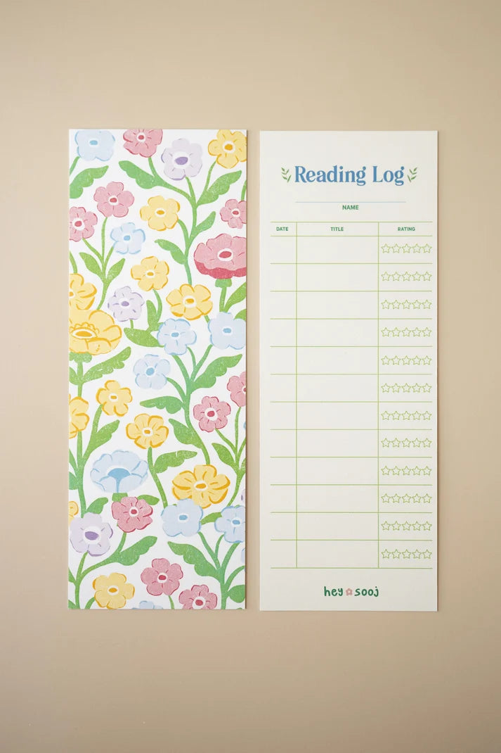 Garden Plots - Reading Log Bookmark