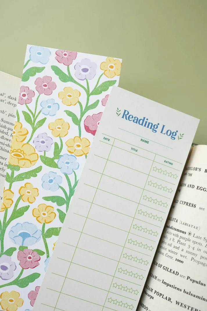 Garden Plots - Reading Log Bookmark
