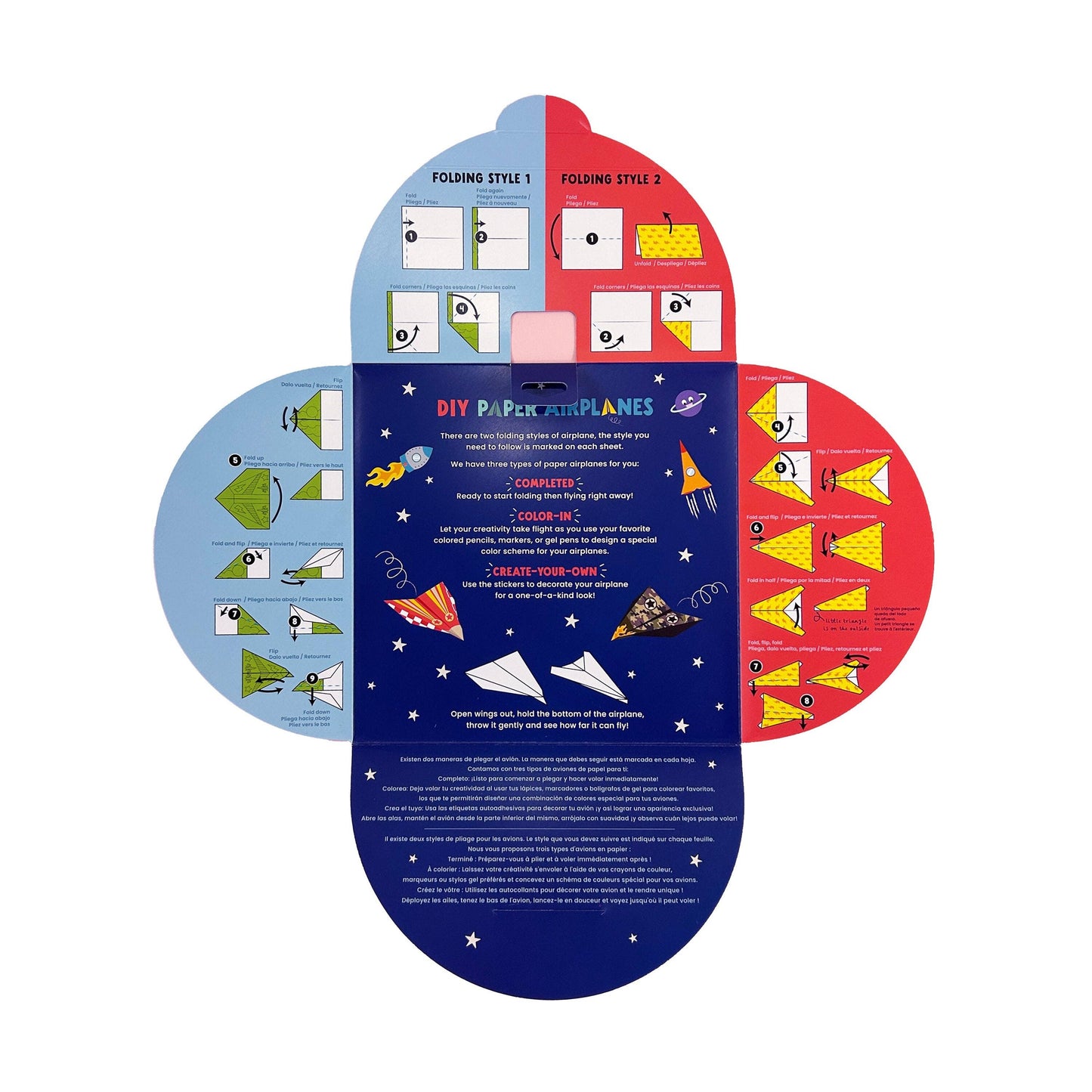 DIY Paper Airplanes (Set of 24)