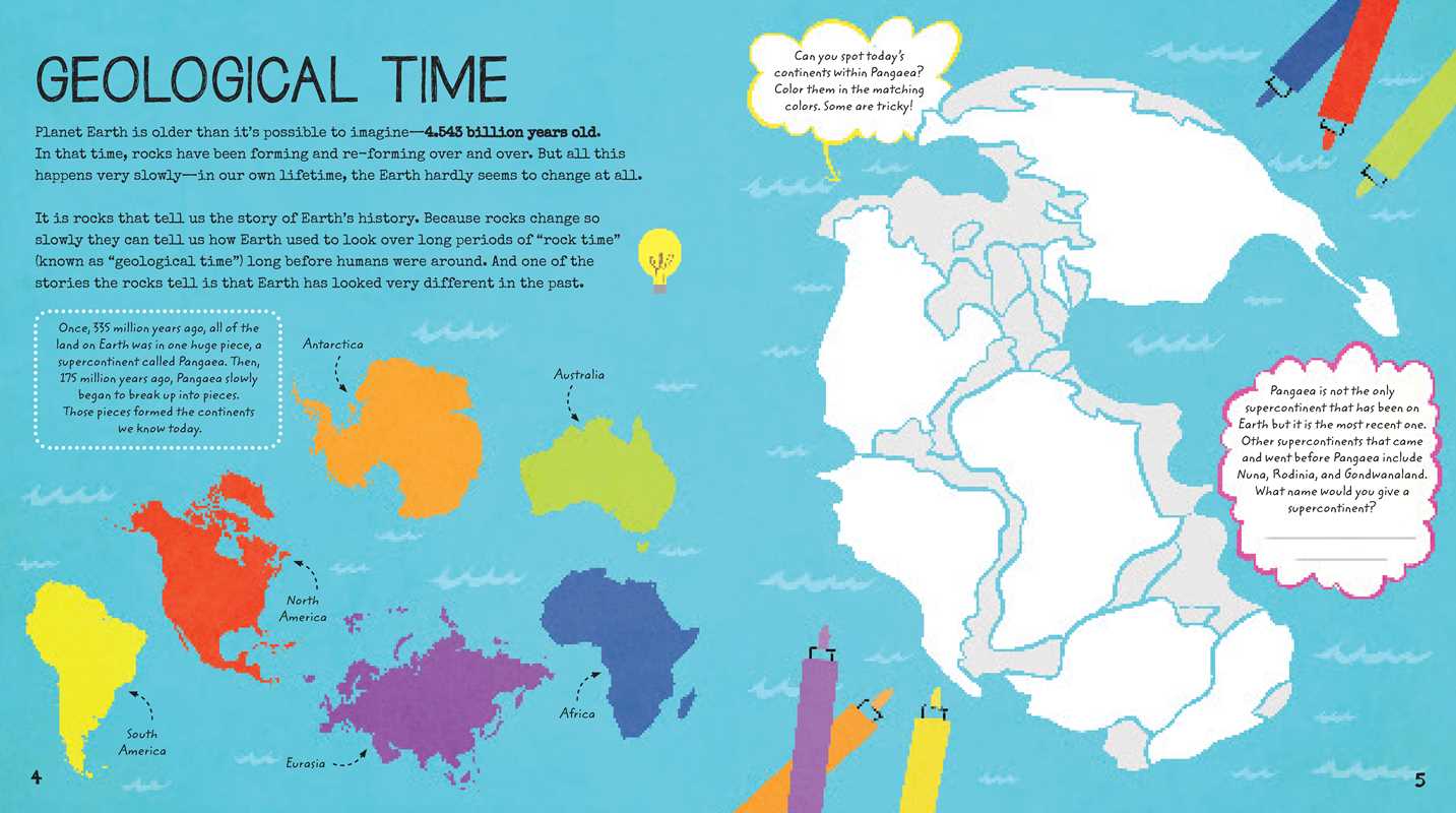 Geology Activity Book