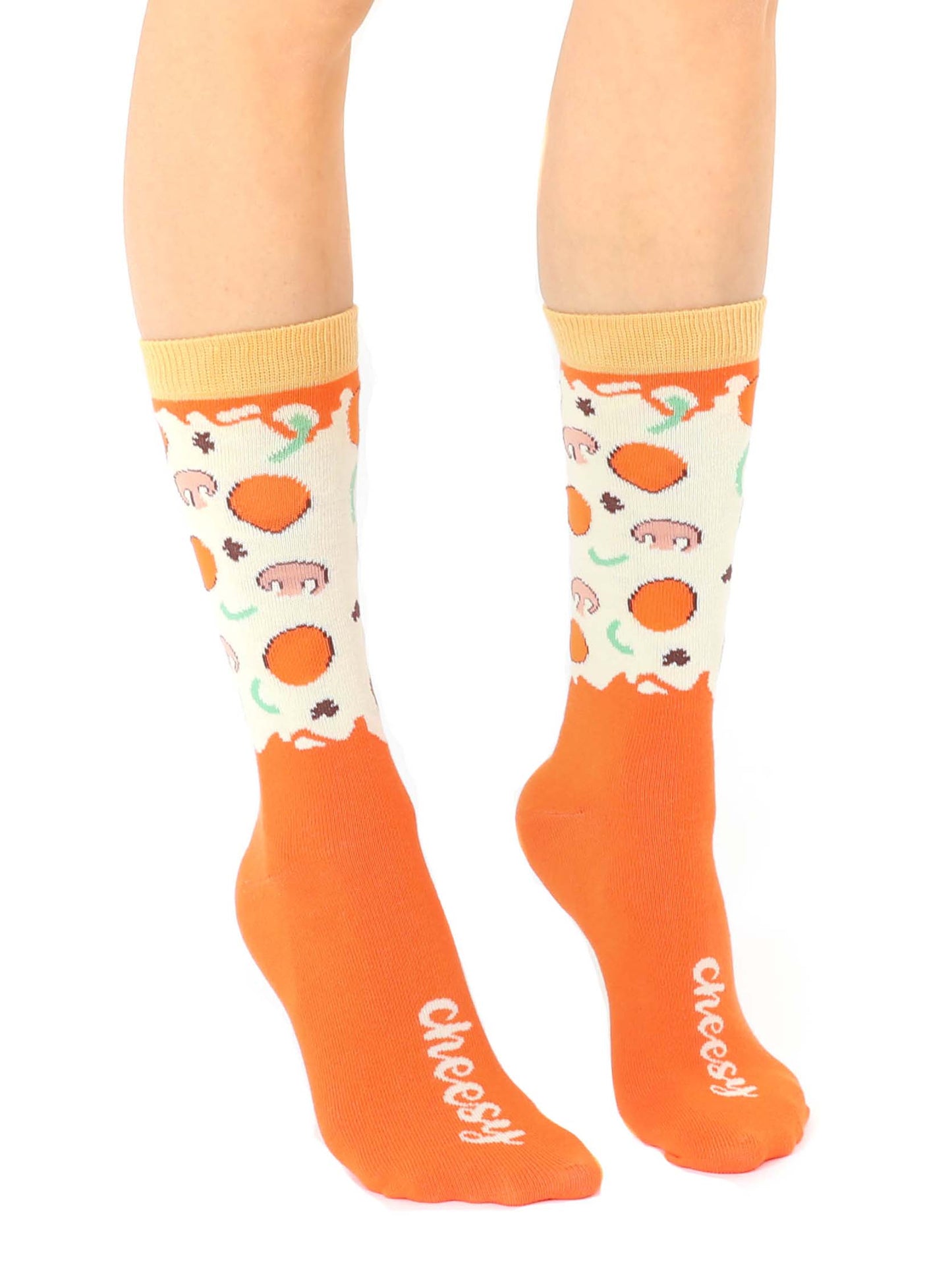 Pizza Slice 3D Packaged Crew Socks