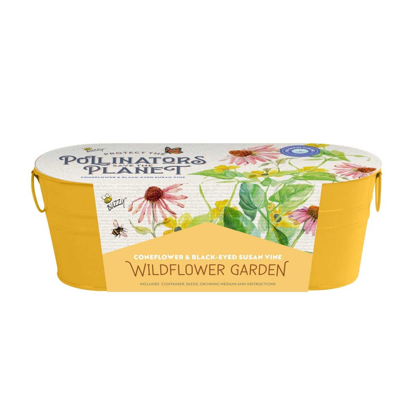 Pollinator Windowsill - Coneflower & Black-Eyed Susan Vine