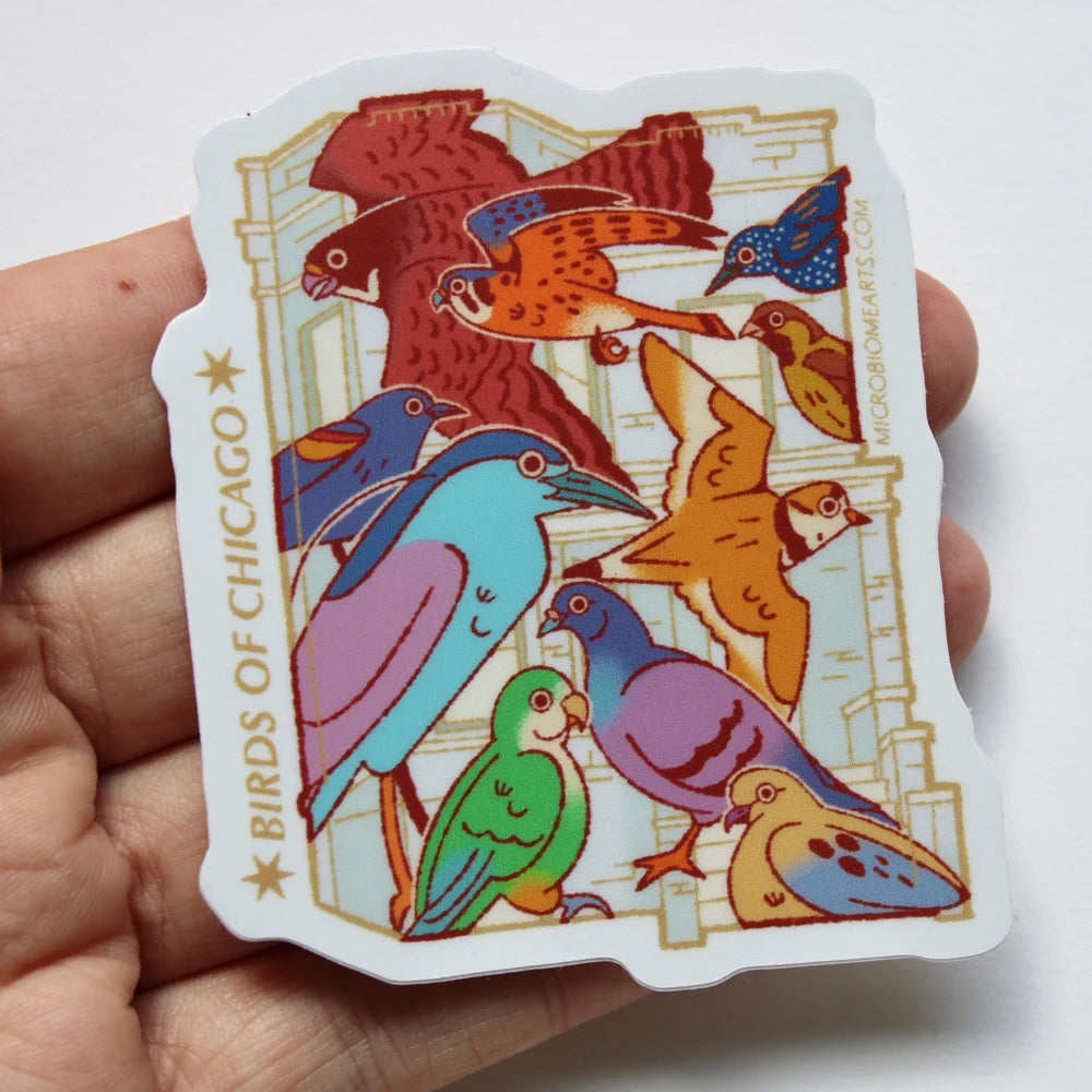 Birds of Chicago Sticker