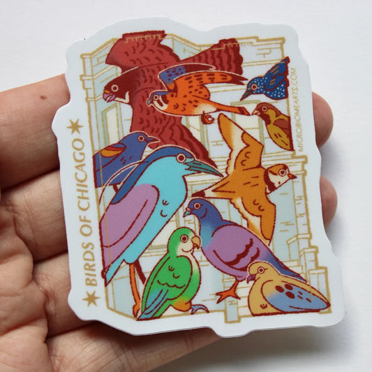 Birds of Chicago Sticker