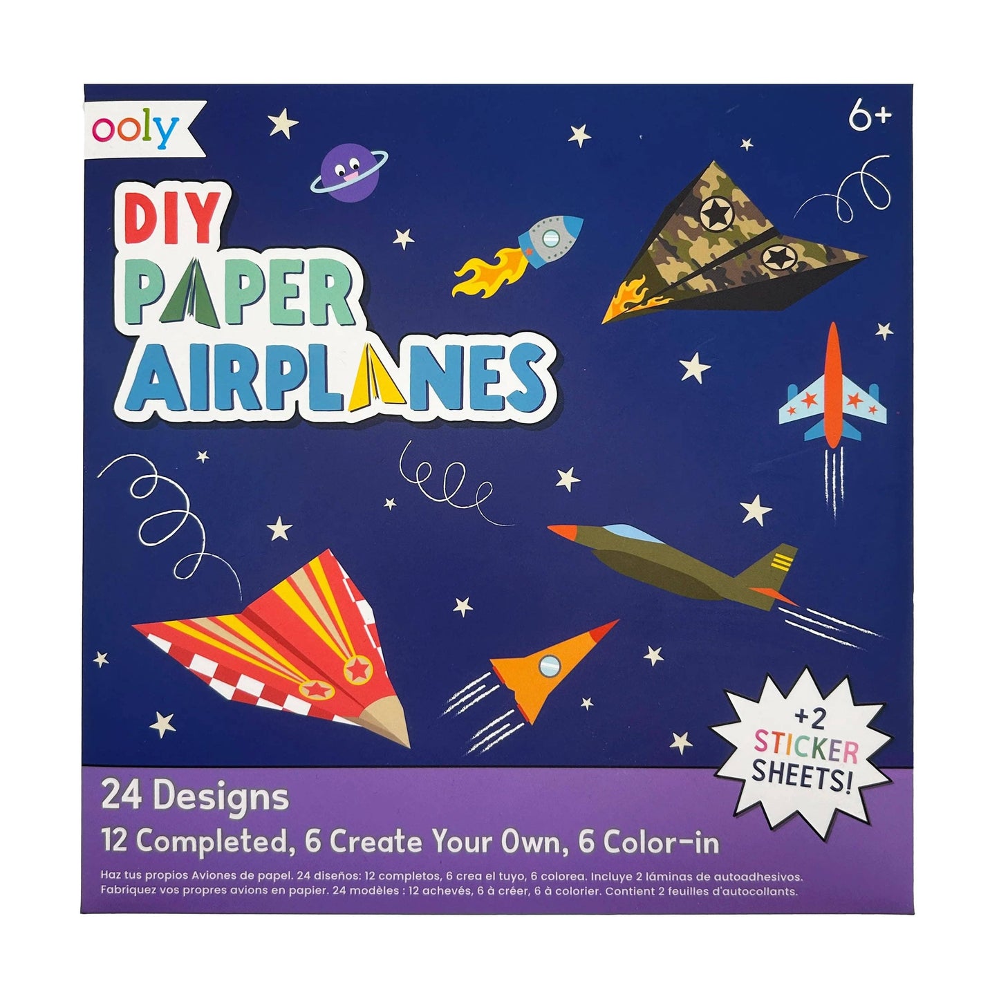 DIY Paper Airplanes (Set of 24)