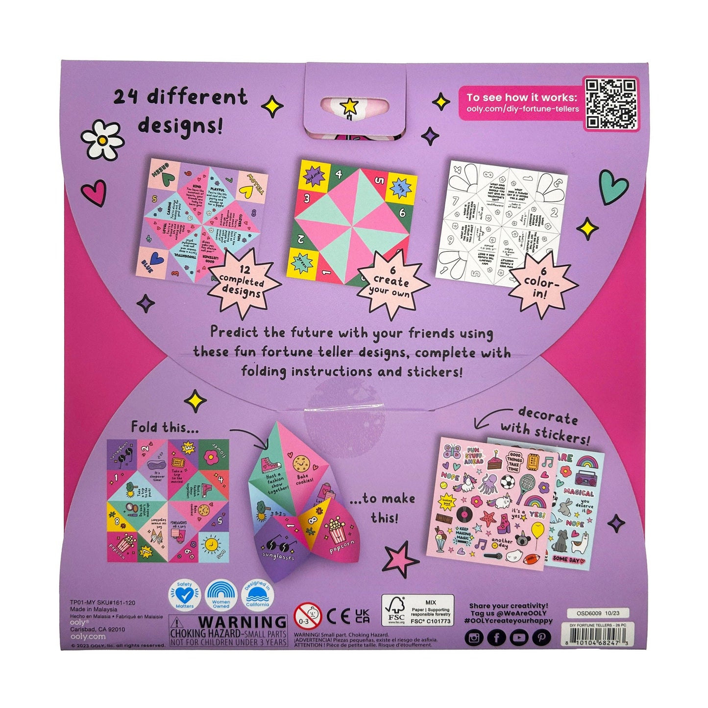 DIY Fortune Tellers (Set of 24)