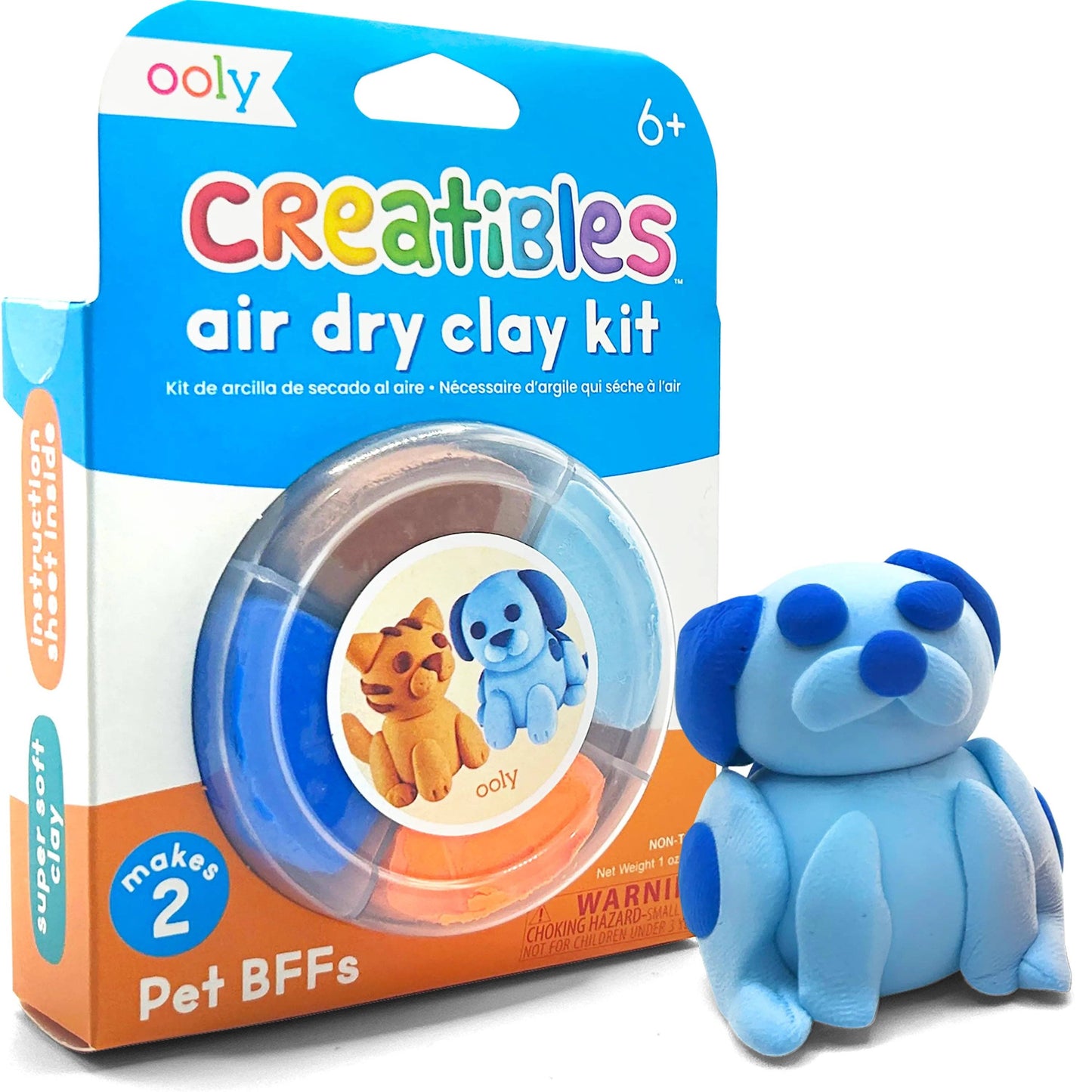 Creatibles Air Dry Clay Kit - Pet Pals