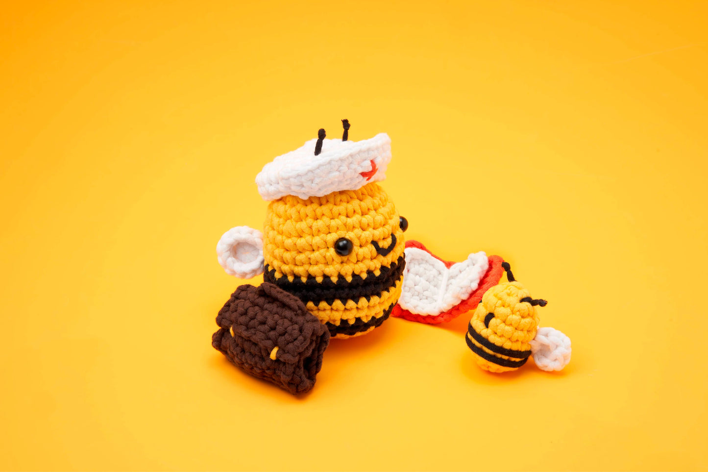 Cornelius the Bee Beginner Crochet Kit