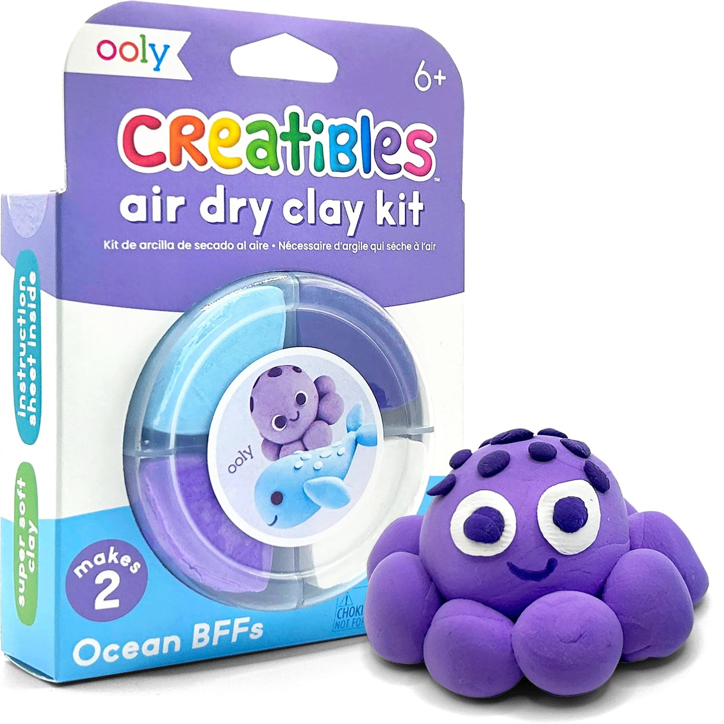 Creatibles Air Dry Clay Kit - Ocean BFFs