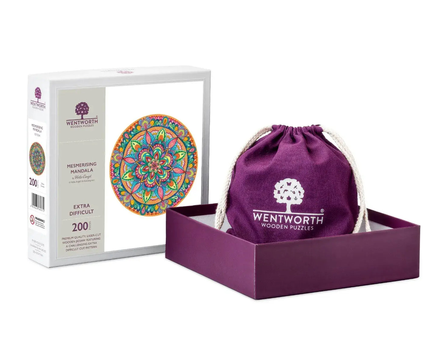 Mesmerising Mandala - 200 Piece Puzzle
