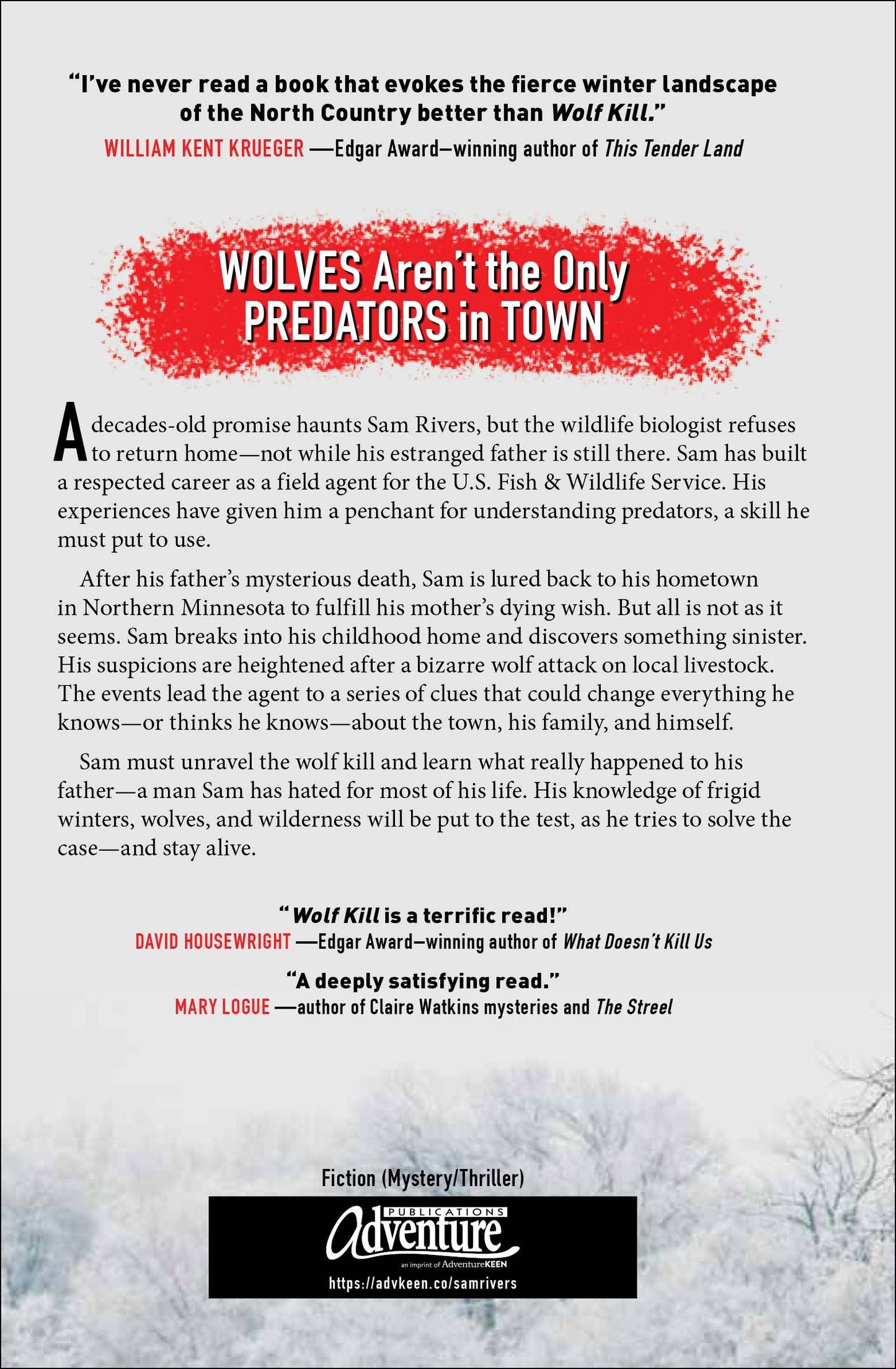 Wolf Kill (A Sam Rivers Mystery - Book 1)